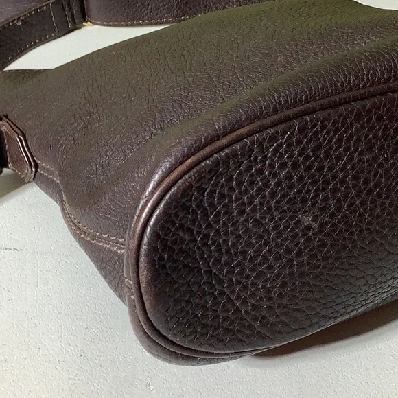 Vintage Coach Sonoma Bucket Natural Grain in Chocolate purse - Picture 3 of 16